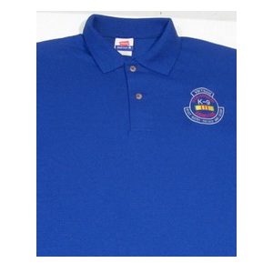 Men's VDHA Polo Shirt - Deep Royal Blue