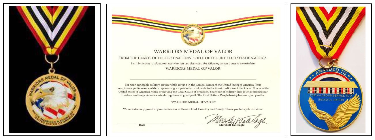 Warriors Medal of Valor
