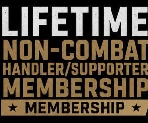 Lifetime Non-Combat Dog Handler Membership